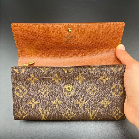 LOUIS VUITTON Monogram Pochette Porto Monnaie Bi-fold Long Wallet - Picture 3 of 8